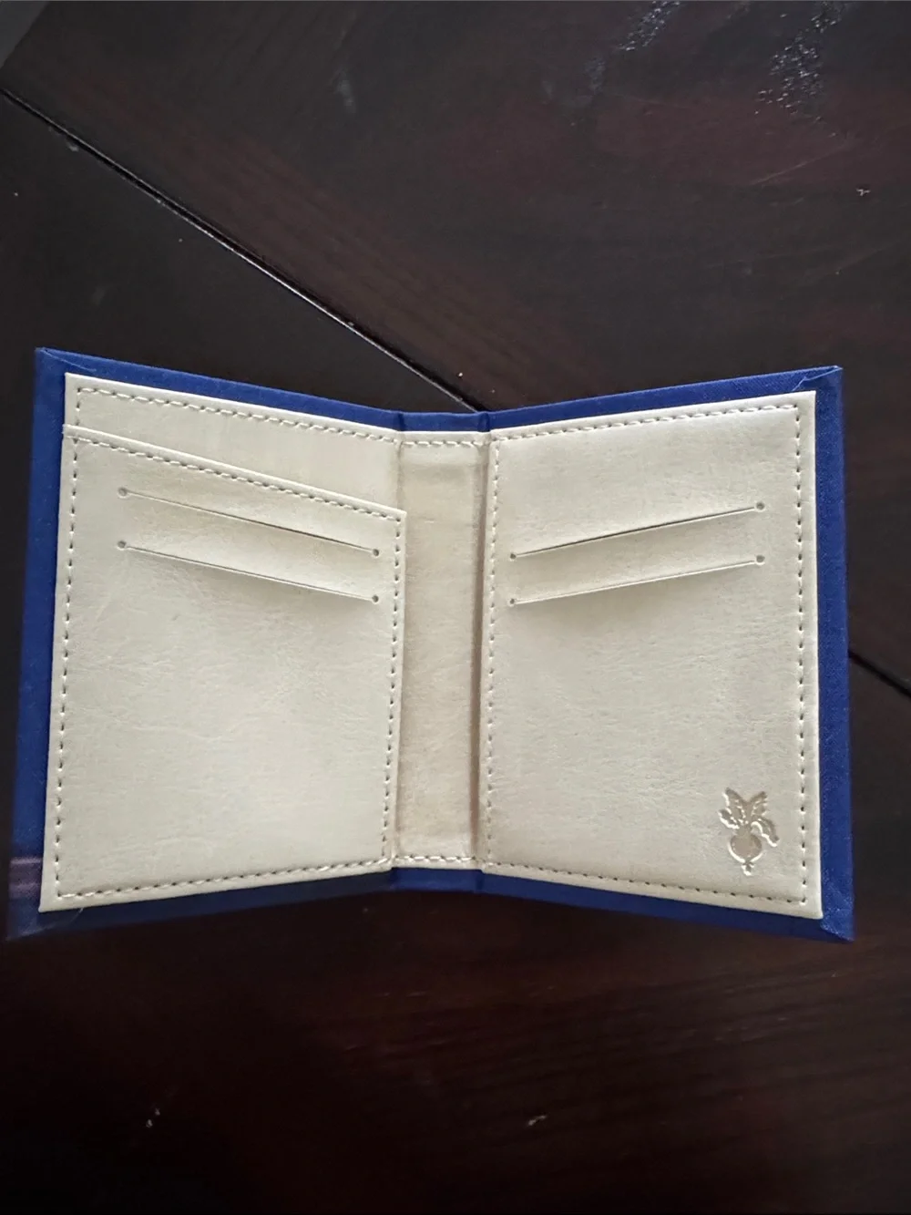 The Great Gatsby Navy Canvas Wallet